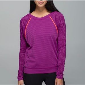 EUC lululemon run for days long sleeve